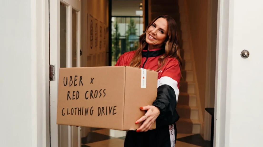 Uber x Red Cross Clothing Drive returns for 2026 - donate from your doorstep