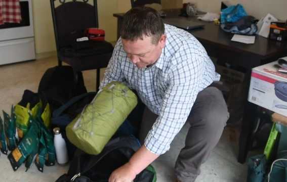 Dallas packing tent cu