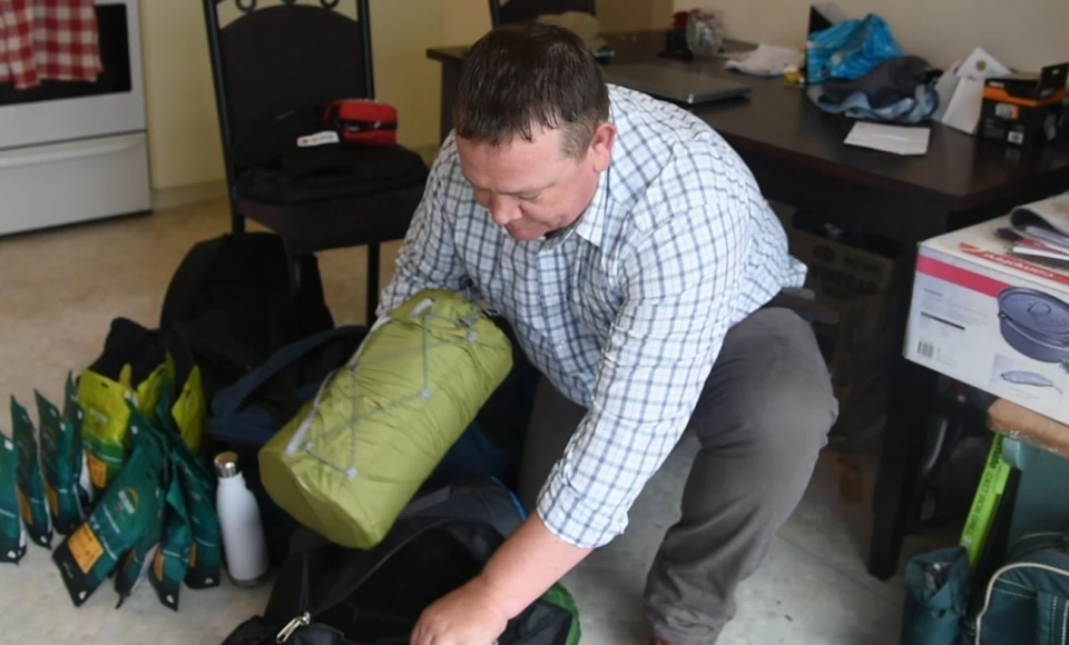 Dallas packing tent cu