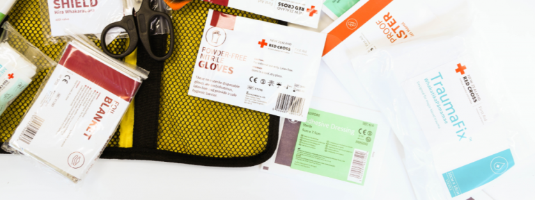 First Aid supplies.