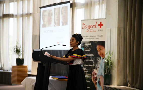 Red Cross rangatahi May 2024