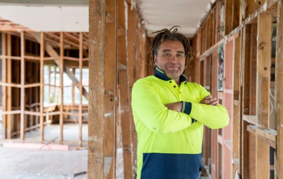 Shayne Nuku building site