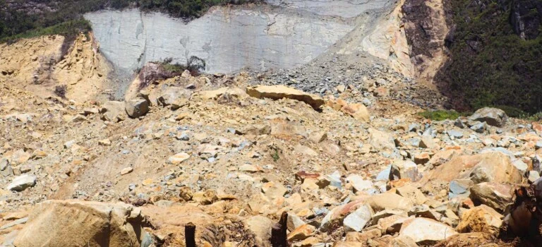 Enga landslide PNG taken July 2024