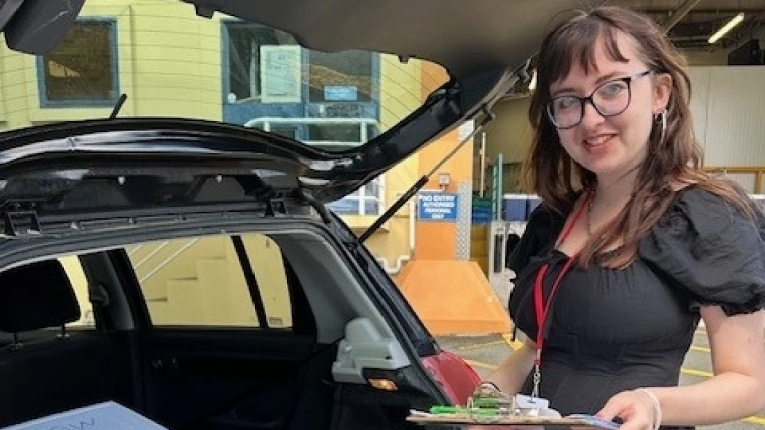 Delivering kindness during gap year