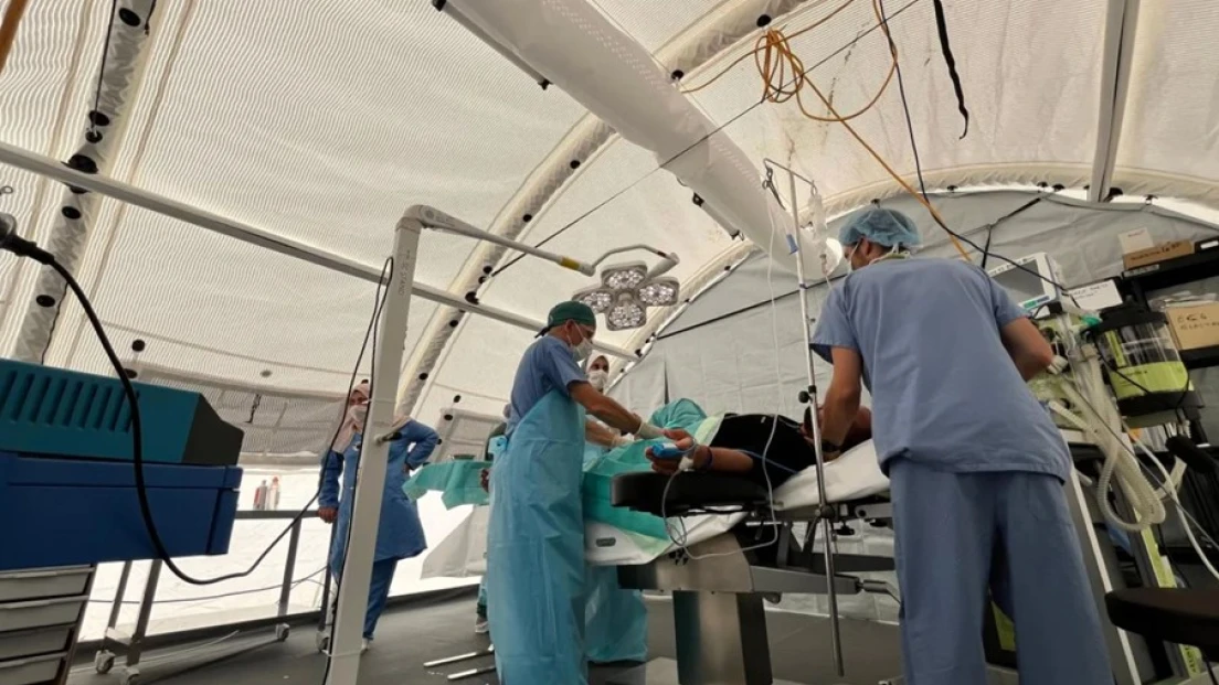 The Red Cross Field Hospital in Rafah – stories from the frontline