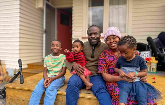 Elie Zagabe and family FOR WEB