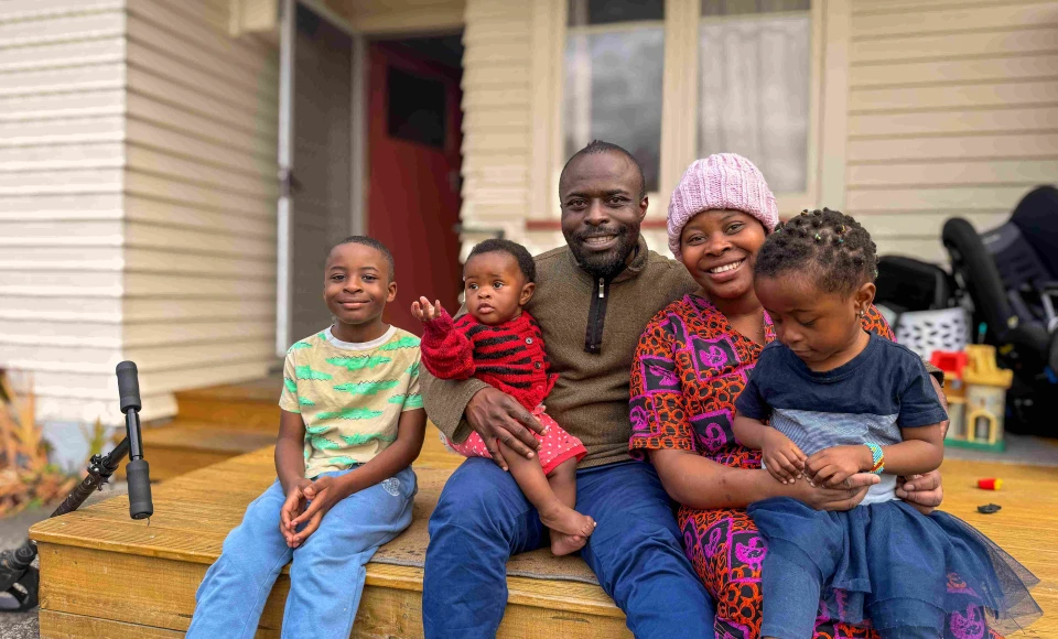 Elie Zagabe and family FOR WEB