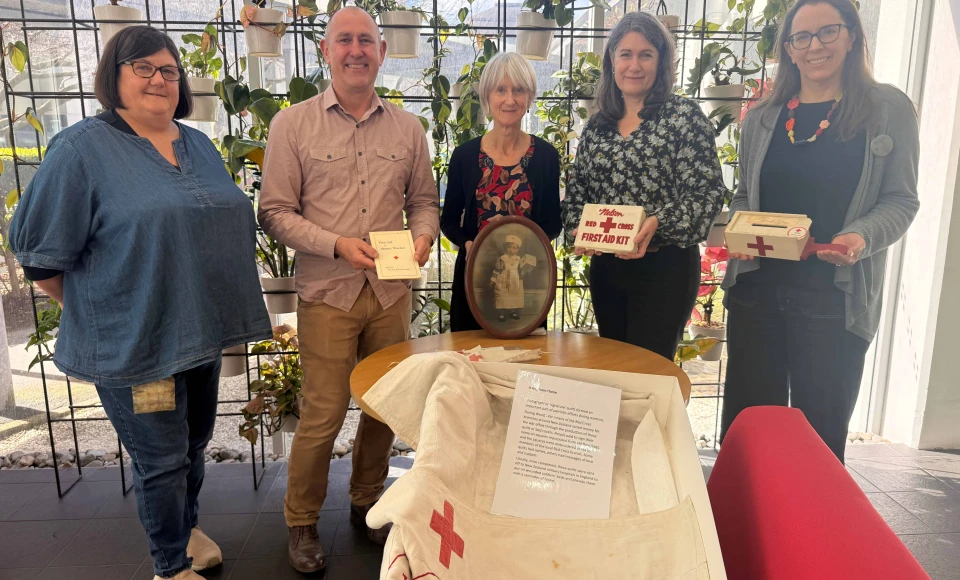 Red Cross taonga find a new home at Te Papa Tongarewa | Museum of New Zealand 1