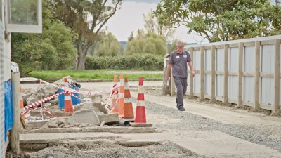 Distributing equipment in Wairoa after Cyclone Gabrielle