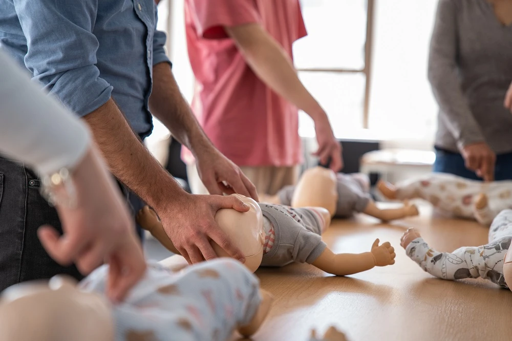 Red Cross Baby Mannequin 4