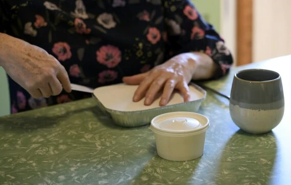 Meals on Wheels recipient