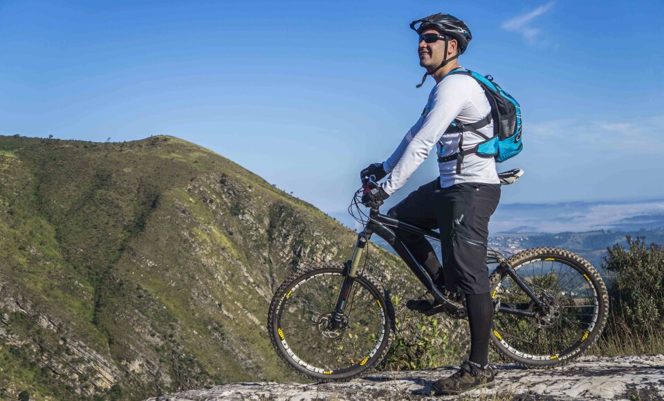 Red Cross Journey cyclist