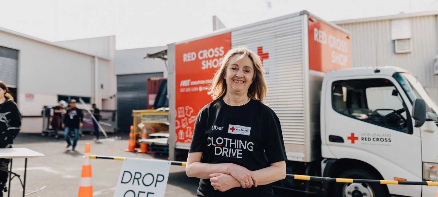 Clothing Drive volunteer