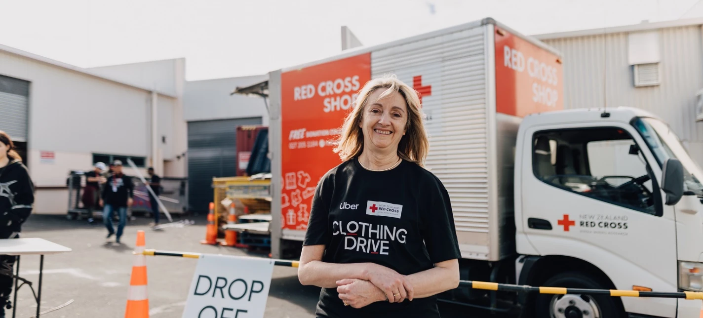 Clothing Drive volunteer