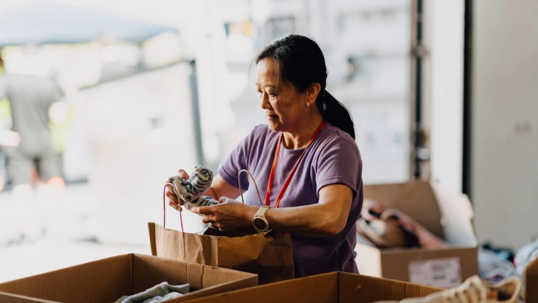 Donate goods to our shops