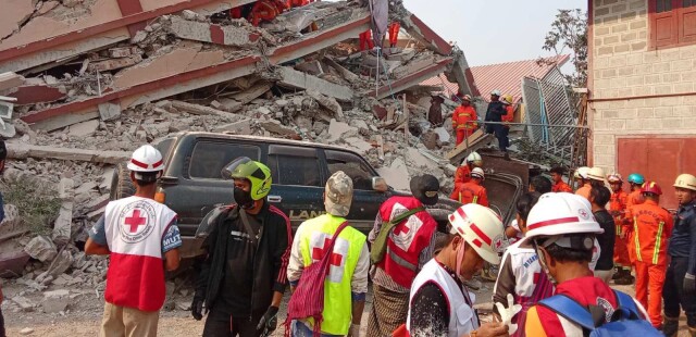 Myanmar earthquake March 2025 - MMR2028