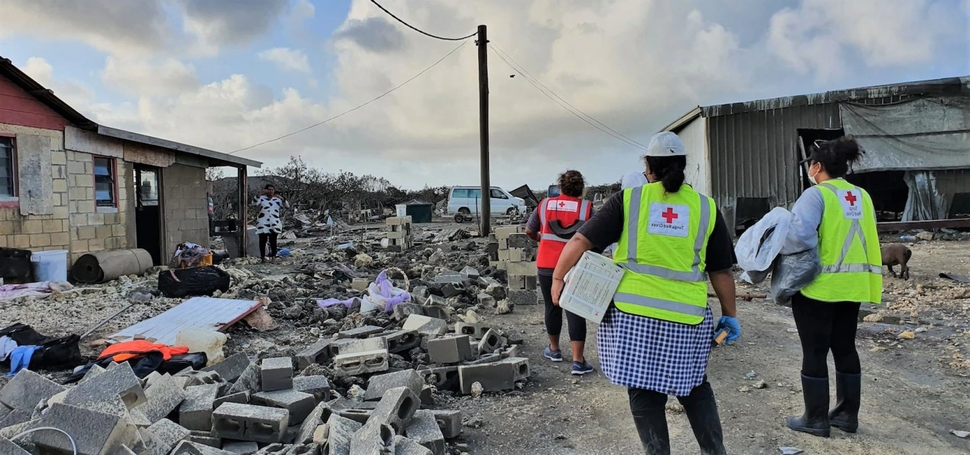 Tonga eruption and tsunami response efforts