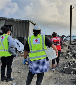 Tonga eruption and tsunami response efforts