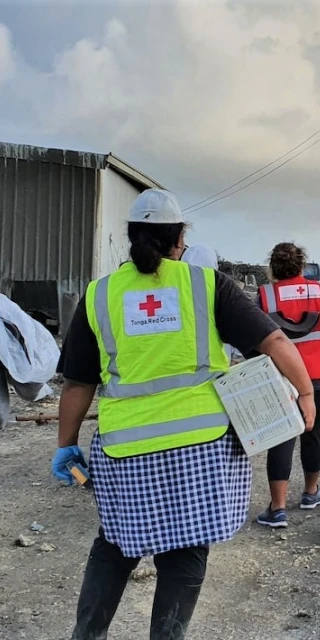 Tonga eruption and tsunami response efforts
