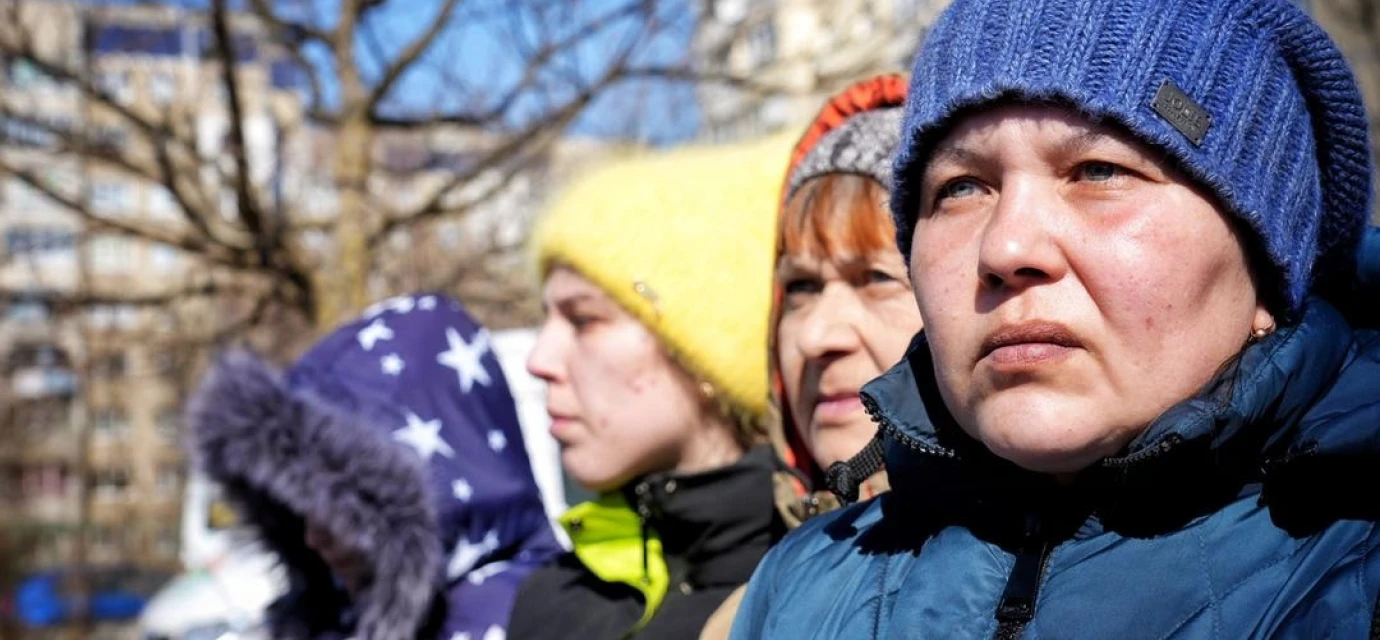 Women in Ukraine.