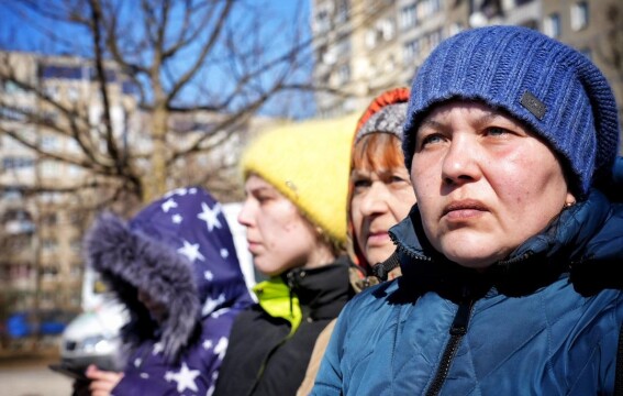 Women in Ukraine.