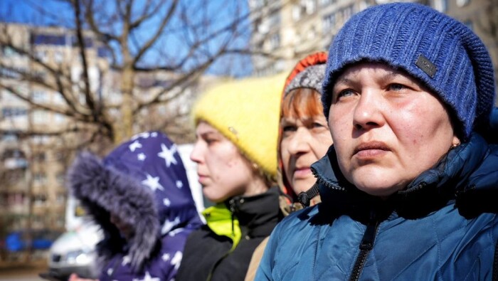 Women in Ukraine.