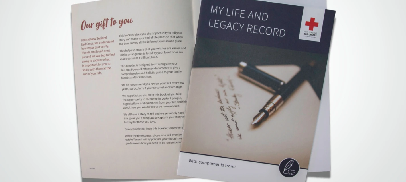 My Life and Legacy Booklet 2025