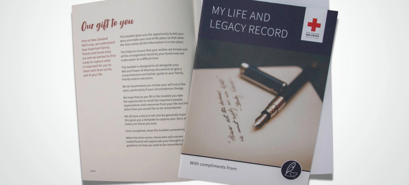 My Life and Legacy Booklet 2025