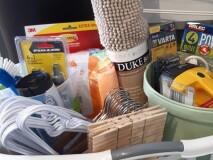 Bunnings welcome pack of homeware items