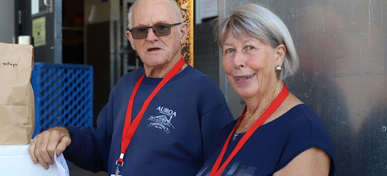 Mike and Maud Burke Meals on Wheels volunteers South Auckland 2 v2