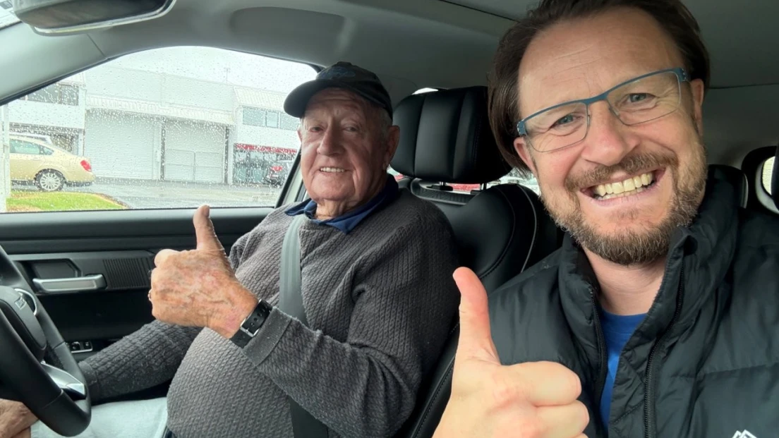 More than meals: The 93-year-old still showing up for his community