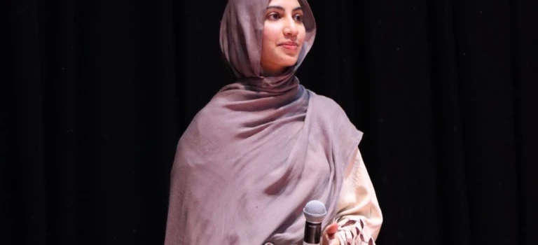 Sara Ahmad Area Councillor Youth Week 2025