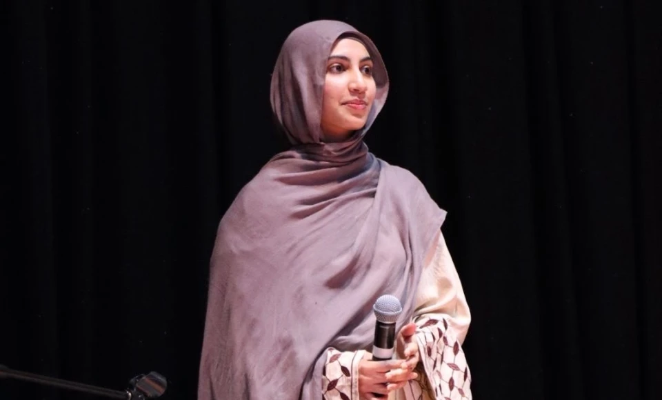 Sara Ahmad Area Councillor Youth Week 2025