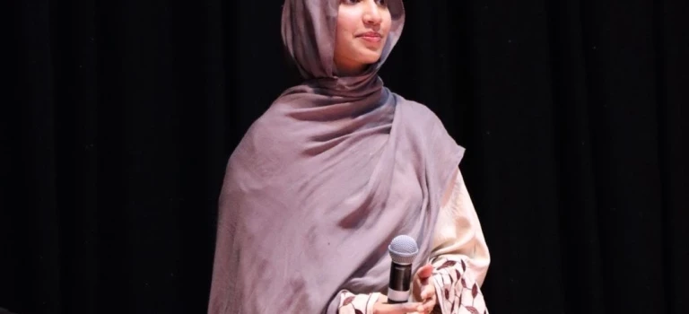 Sara Ahmad Area Councillor Youth Week 2025